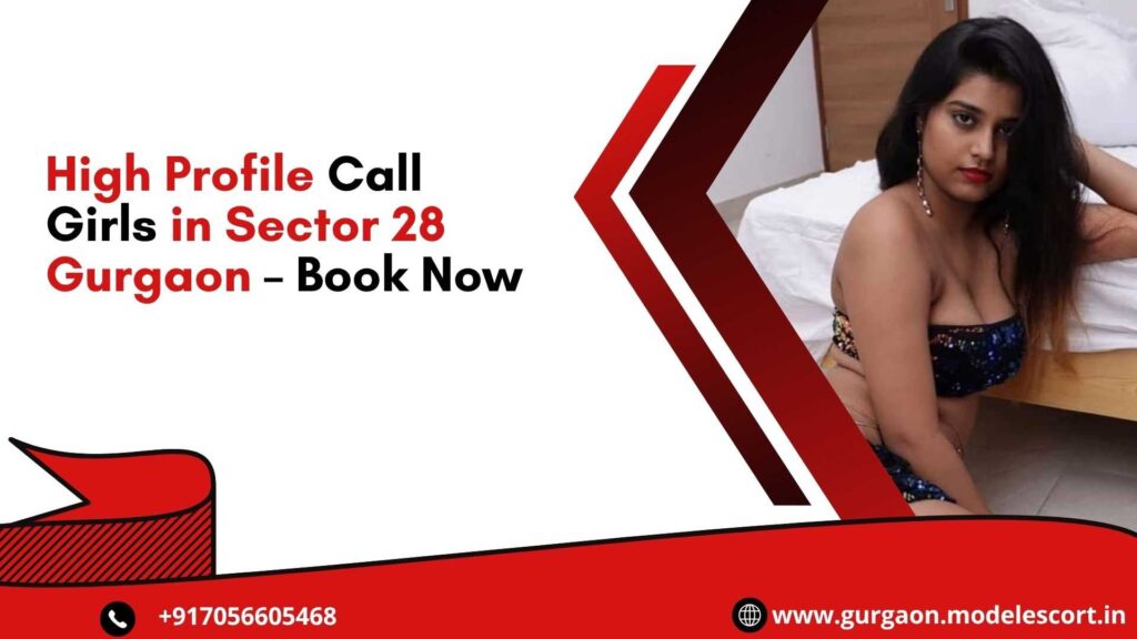 High Profile Call Girls in Sector 28 Gurgaon – Book Now